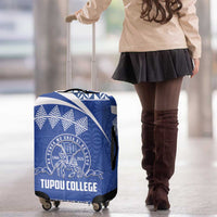 Tonga Tupou College Toloa Luggage Cover 160 Years Anniversary Tongan Ngatu Pattern