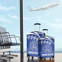 Tonga Tupou College Toloa Luggage Cover 160 Years Anniversary Tongan Ngatu Pattern