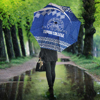 Tonga Tupou College Toloa Umbrella 160 Years Anniversary Tongan Ngatu Pattern LT14 - Polynesian Pride