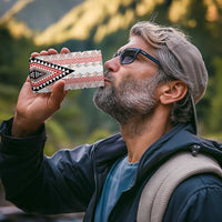 Aotearoa Taniko 4 in 1 Can Cooler Tumbler Niho Taniwha Purapura Whetu Mix Poutama