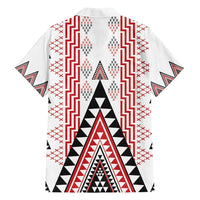 Aotearoa Taniko Family Matching Long Sleeve Bodycon Dress and Hawaiian Shirt Niho Taniwha Purapura Whetu Mix Poutama