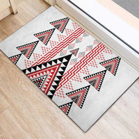 Aotearoa Taniko Rubber Doormat Niho Taniwha Purapura Whetu Mix Poutama LT14 - Polynesian Pride