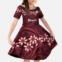 Personalised Cook Islands Mangaia Family Matching Tank Maxi Dress and Hawaiian Shirt Tiare Maori Polynesian Waves Tattoo