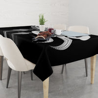 Guam Father's Day Tablecloth Chamorro Latte Stone Polynesian Pattern