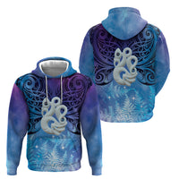 New Zealand Matariki Hoodie Aotearoa Maori New Year Manaia Galaxy Vibes