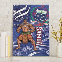 Samoa Independence Day Canvas Wall Art 1962 Proud Samoan Warrior