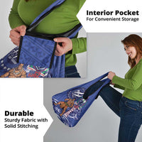 Samoa Independence Day Grocery Bag 1962 Proud Samoan Warrior