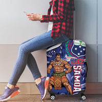 Samoa Independence Day Luggage Cover 1962 Proud Samoan Warrior