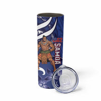 Samoa Independence Day Skinny Tumbler 1962 Proud Samoan Warrior