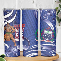 Samoa Independence Day Skinny Tumbler 1962 Proud Samoan Warrior