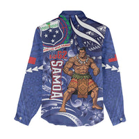 Samoa Independence Day Women Casual Shirt 1962 Proud Samoan Warrior
