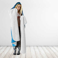Paikea New Zealand Matariki Hooded Blanket Humpback Whale Taniko Motifs Ocean Vibes LT14 - Polynesian Pride
