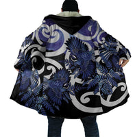 Piwakawaka New Zealand Matariki Cloak Maori New Year Silver Fern Purple Galaxy