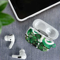 Piwakawaka New Zealand Matariki AirPods Case Maori New Year Silver Fern Green Galaxy
