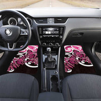 Piwakawaka New Zealand Matariki Car Mats Maori New Year Silver Fern Pink Galaxy