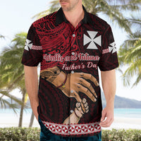 Polynesian Pride Father Day Wallis and Futuna Hawaiian Shirt I Love You Dad LT14 - Polynesian Pride