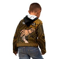 Personalised Father Day New Caledonia Kid Hoodie I Love You Dad LT14 - Polynesian Pride