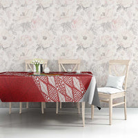 Tonga Rugby Custom Tablecloth Go ʻIkale Tahi Go Tongan Tapa Cloth