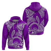 Polynesian Pride Hawaii Hoodiean Tribal Honu Purple Version LT14 - Polynesian Pride
