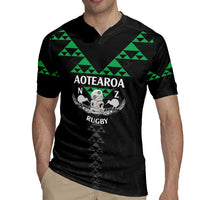 Personalised Aotearoa Rugby Rugby Jersey New Zealand Maori Kete Matauranga Pattern