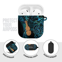 Kotiate New Zealand AirPods Case Maori Weapon Paua Shell Haka Fern LT14 - Polynesian Pride