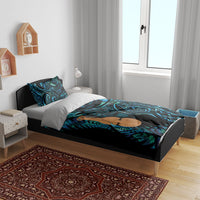 Kotiate New Zealand Bedding Set Maori Weapon Paua Shell Haka Fern LT14 - Polynesian Pride