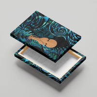 Kotiate New Zealand Canvas Wall Art Maori Weapon Paua Shell Haka Fern LT14 - Polynesian Pride