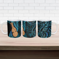 Kotiate New Zealand Ceramic Mug Maori Weapon Paua Shell Haka Fern LT14 - Polynesian Pride