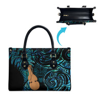 Kotiate New Zealand Leather Bag Maori Weapon Paua Shell Haka Fern LT14 - Polynesian Pride