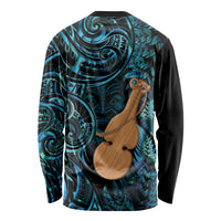 Kotiate New Zealand Long Sleeve Shirt Maori Weapon Paua Shell Haka Fern LT14 - Polynesian Pride