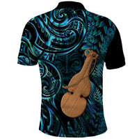 Kotiate New Zealand Polo Shirt Maori Weapon Paua Shell Haka Fern LT14 - Polynesian Pride