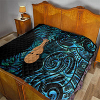 Kotiate New Zealand Quilt Maori Weapon Paua Shell Haka Fern LT14 - Polynesian Pride