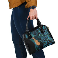 Kotiate New Zealand Shoulder Handbag Maori Weapon Paua Shell Haka Fern LT14 - Polynesian Pride