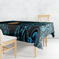 Kotiate New Zealand Tablecloth Maori Weapon Paua Shell Haka Fern LT14 - Polynesian Pride