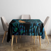 Kotiate New Zealand Tablecloth Maori Weapon Paua Shell Haka Fern LT14 - Polynesian Pride