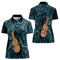 Kotiate New Zealand Women Polo Shirt Maori Weapon Paua Shell Haka Fern LT14 - Polynesian Pride