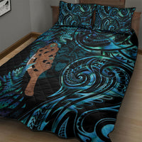 Maripi New Zealand Quilt Bed Set Maori Weapon Paua Shell Haka Fern LT14 - Polynesian Pride