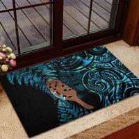 Maripi New Zealand Rubber Doormat Maori Weapon Paua Shell Haka Fern LT14 - Polynesian Pride
