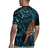 Maripi New Zealand Rugby Jersey Maori Weapon Paua Shell Haka Fern LT14 - Polynesian Pride