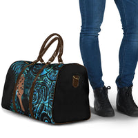 Maripi New Zealand Travel Bag Maori Weapon Paua Shell Haka Fern LT14 - Polynesian Pride