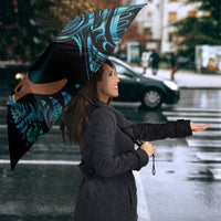 Maripi New Zealand Umbrella Maori Weapon Paua Shell Haka Fern LT14 - Polynesian Pride