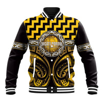 Aotearoa Ngati Porou Personalised Baseball Jacket Maori Iwi Poutama Puhoro Tattoo