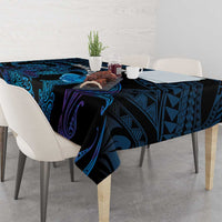 Personalised Tahiti Moorea Atoll Tablecloth Polynesian Sea Turtle LT14 - Polynesian Pride