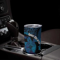 Personalised Tahiti Moorea Atoll Tumbler Cup Polynesian Sea Turtle LT14 - Polynesian Pride