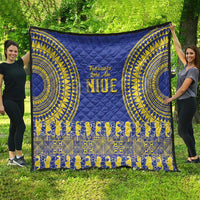 Fakaalofa Lahi Atu Niue Quilt Siapo Pattern With Puakenikeni LT14 - Polynesian Pride