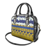 Tokelau Language Week Shoulder Handbag Tokelauan Tuluma With Gardenia Thunbergia