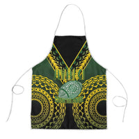Avaiki Cook Islands Rugby Apron Kuki Airani Tatau Black LT14 Black - Polynesian Pride