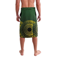 Custom Avaiki Cook Islands Rugby Lavalava Kuki Airani Tatau Black LT14 - Polynesian Pride