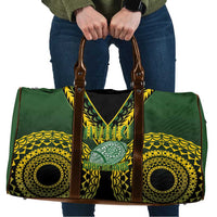 Avaiki Cook Islands Rugby Travel Bag Kuki Airani Tatau Black LT14 Black - Polynesian Pride