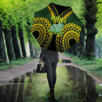 Avaiki Cook Islands Rugby Umbrella Kuki Airani Tatau Black LT14 - Polynesian Pride